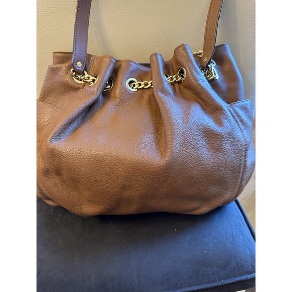 Michael Kors Jet Set large Gold Chain O-Ring Tote bag - Picture 1 of 12